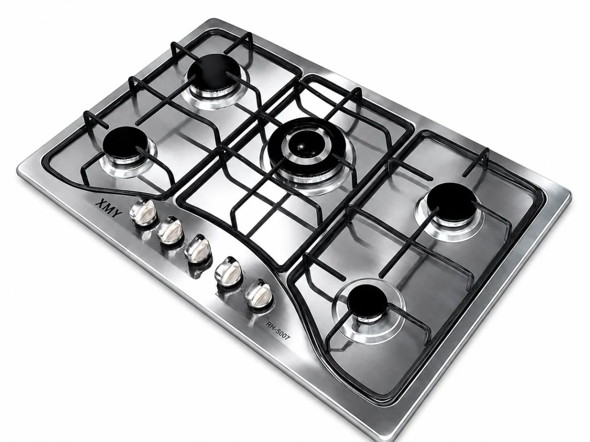 5-Plate Built-in Gas Stove Top