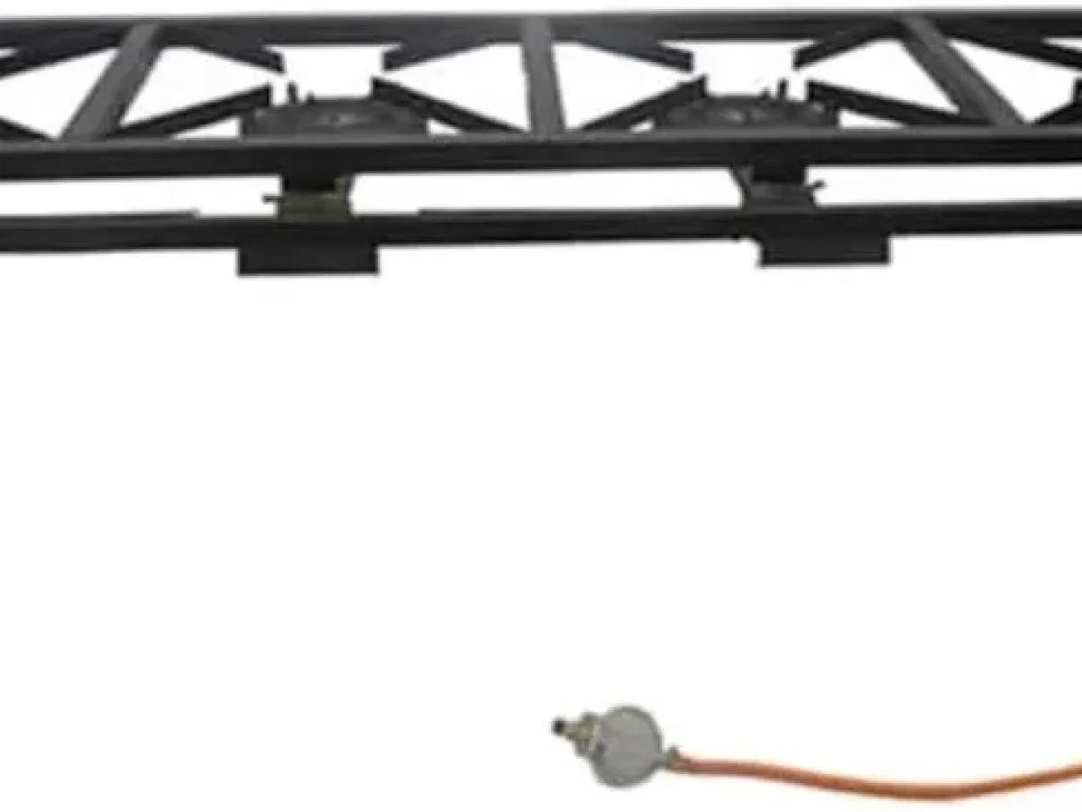 4-Plate Gas Burner with Stand + Regulator (Heavy Duty)